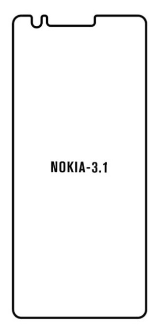 UV Hydrogel s UV lampou - ochranná fólie - Nokia 3.1