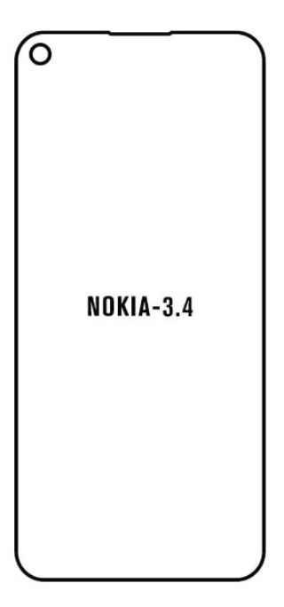 UV Hydrogel s UV lampou - ochranná fólie - Nokia 3.4
