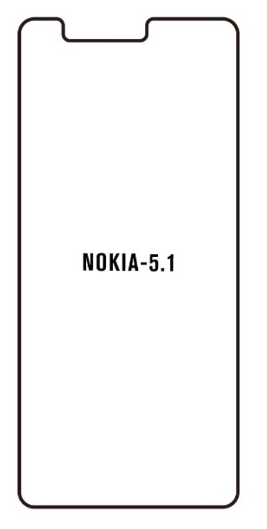 UV Hydrogel s UV lampou - ochranná fólie - Nokia 5.1