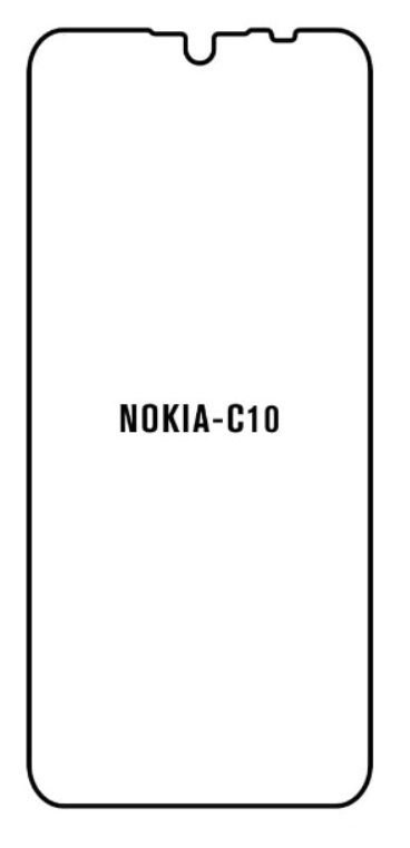 UV Hydrogel s UV lampou - ochranná fólie - Nokia C10