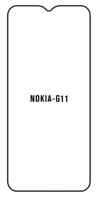 UV Hydrogel s UV lampou - ochranná fólie - Nokia G11/G21