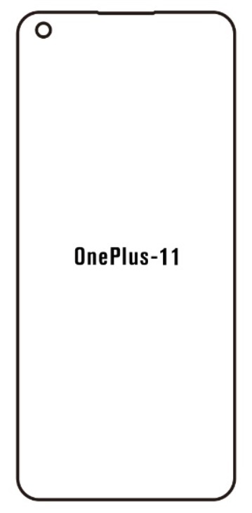 UV Hydrogel s UV lampou - ochranná fólie - OnePlus 11
