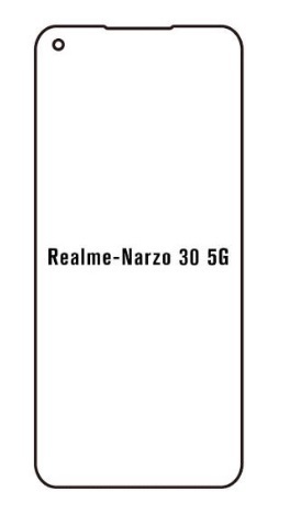 UV Hydrogel s UV lampou - ochranná fólie - Realme Narzo 30 5G