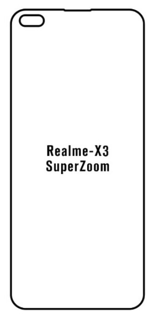 UV Hydrogel s UV lampou - ochranná fólie - Realme X3 Superzoom