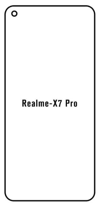 UV Hydrogel s UV lampou - ochranná fólie - Realme X7 Pro