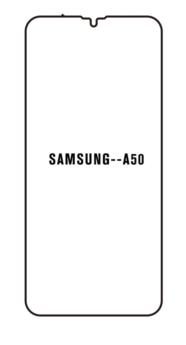 UV Hydrogel s UV lampou - ochranná fólie - Samsung Galaxy A50