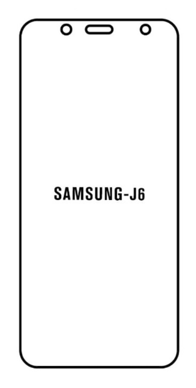 UV Hydrogel s UV lampou - ochranná fólie - Samsung Galaxy J6 2018