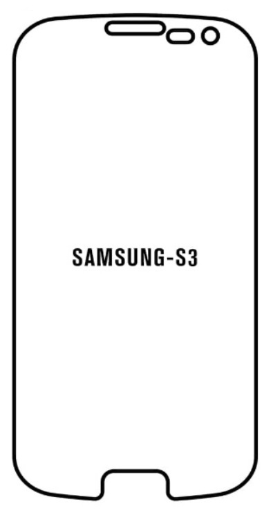 UV Hydrogel s UV lampou - ochranná fólie - Samsung Galaxy S3