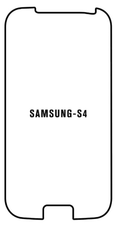 UV Hydrogel s UV lampou - ochranná fólie - Samsung Galaxy S4