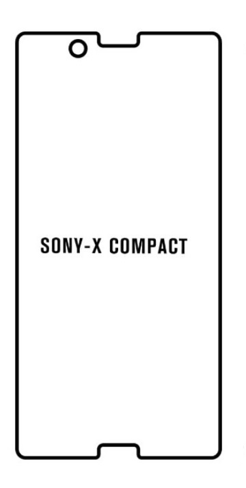 UV Hydrogel s UV lampou - ochranná fólie - Sony Xperia X Compact
