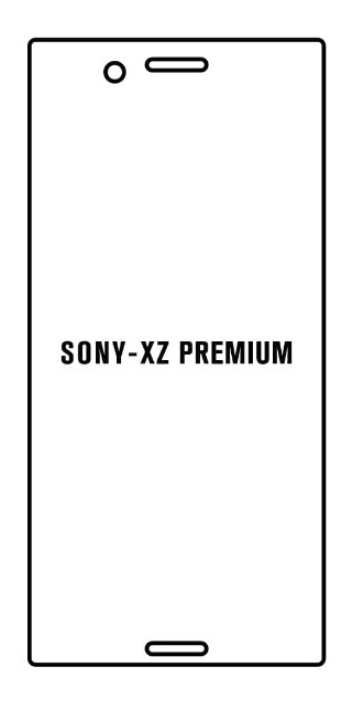 UV Hydrogel s UV lampou - ochranná fólie - Sony Xperia XZ Premium