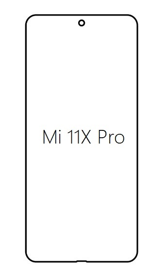 UV Hydrogel s UV lampou - ochranná fólie - Xiaomi Mi 11X Pro