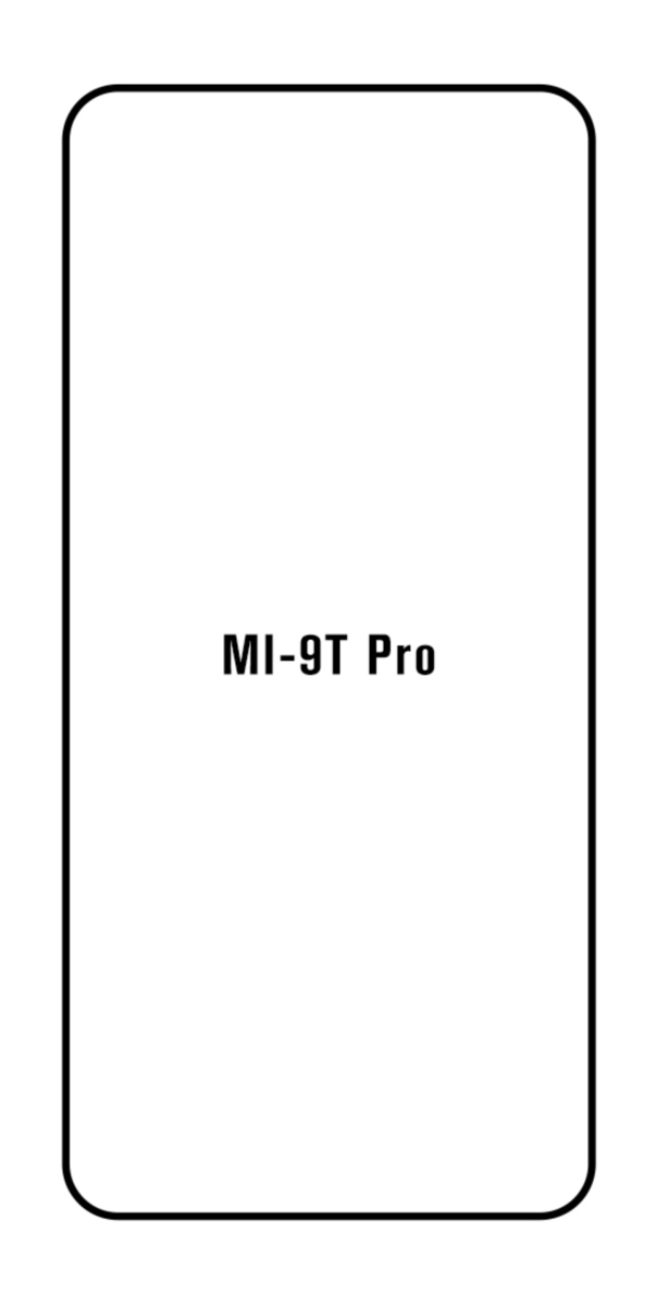 UV Hydrogel s UV lampou - ochranná fólie - Xiaomi Mi 9T Pro