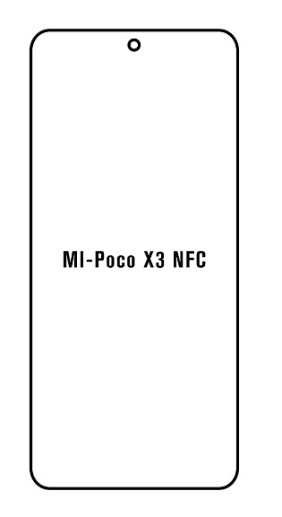 UV Hydrogel s UV lampou - ochranná fólie - Xiaomi Poco X3 NFC