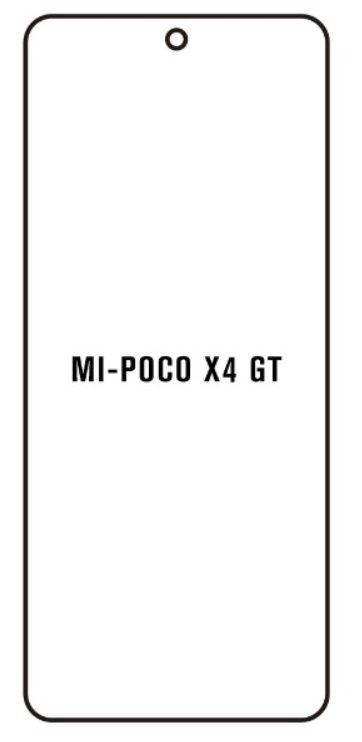 UV Hydrogel s UV lampou - ochranná fólie - Xiaomi Poco X4 GT