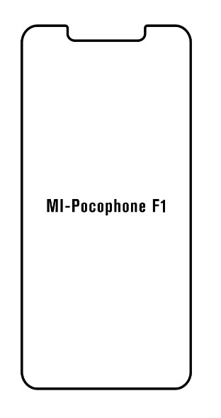 UV Hydrogel s UV lampou - ochranná fólie - Xiaomi Pocophone F1
