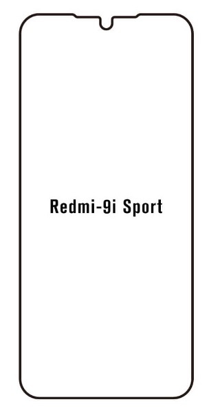 UV Hydrogel s UV lampou - ochranná fólie - Xiaomi Redmi 9i Sport