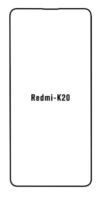 UV Hydrogel s UV lampou - ochranná fólie - Xiaomi Redmi K20