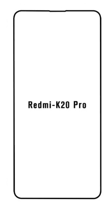 UV Hydrogel s UV lampou - ochranná fólie - Xiaomi Redmi K20 Pro