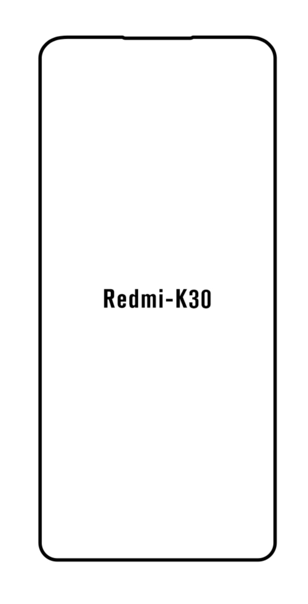 UV Hydrogel s UV lampou - ochranná fólie - Xiaomi Redmi K30