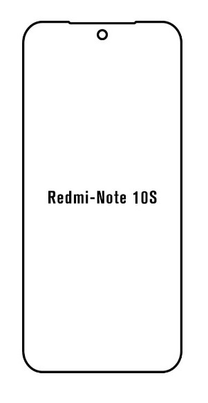 UV Hydrogel s UV lampou - ochranná fólie - Xiaomi Redmi Note 10S