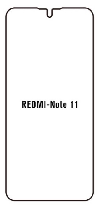 UV Hydrogel s UV lampou - ochranná fólie - Xiaomi Redmi Note 11 5G