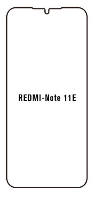 UV Hydrogel s UV lampou - ochranná fólie - Xiaomi Redmi Note 11E 5G