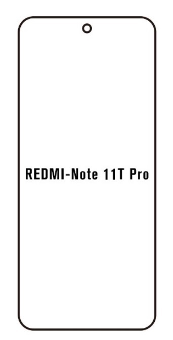 UV Hydrogel s UV lampou - ochranná fólie - Xiaomi Redmi Note 11T Pro