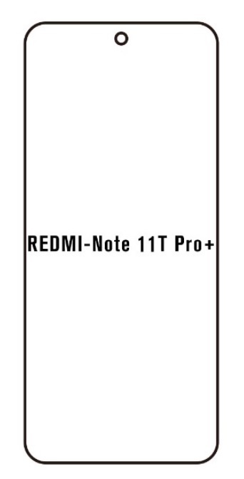 UV Hydrogel s UV lampou - ochranná fólie - Xiaomi Redmi Note 11T Pro+