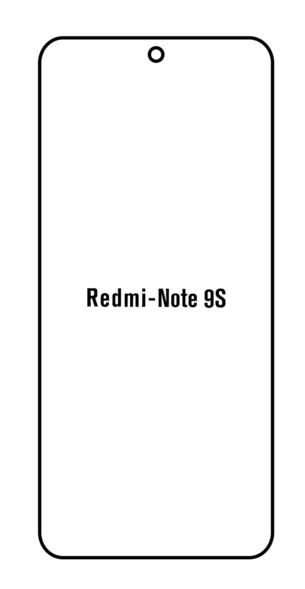 UV Hydrogel s UV lampou - ochranná fólie - Xiaomi Redmi Note 9S