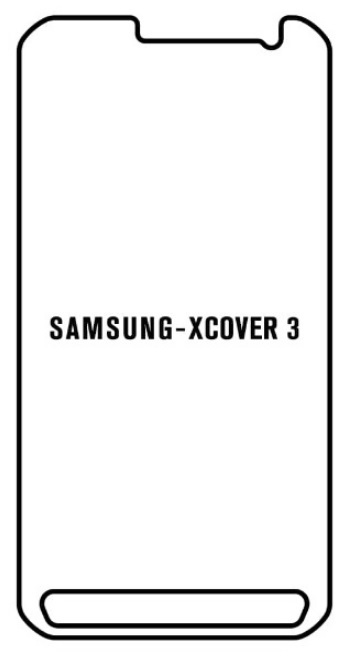 UV Hydrogel s UV lampou - ochranná fólie -Samsung Galaxy Xcover 3