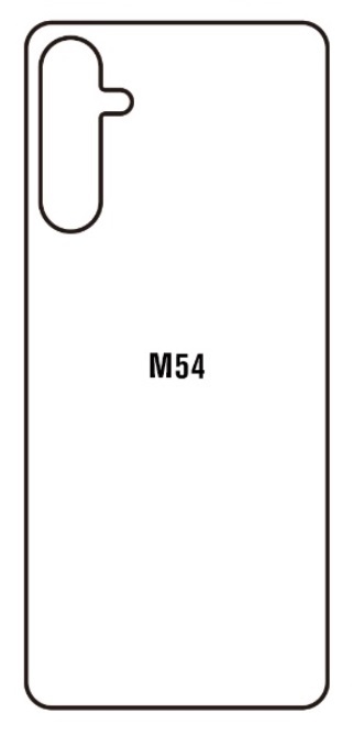 Hydrogel - matná zadní ochranná fólie - Samsung Galaxy M54
