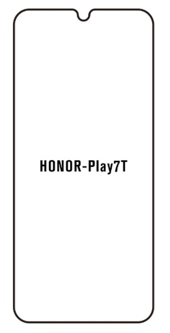 Hydrogel - matná ochranná fólie - Huawei Honor Play 7T
