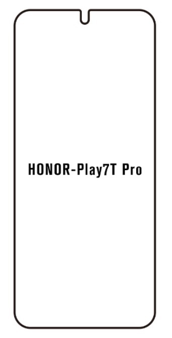 UV Hydrogel s UV lampou - ochranná fólie - Huawei Honor Play 7T Pro