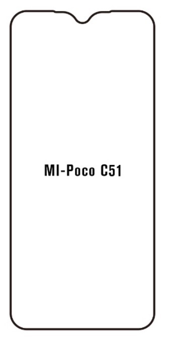 Hydrogel - Privacy Anti-Spy ochranná fólie - Xiaomi Poco C51