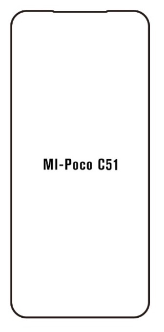 Hydrogel - ochranná fólie - Xiaomi Poco C51