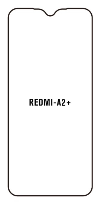 Hydrogel - ochranná fólie - Xiaomi Redmi A2+ (A2 Plus) (case friendly)