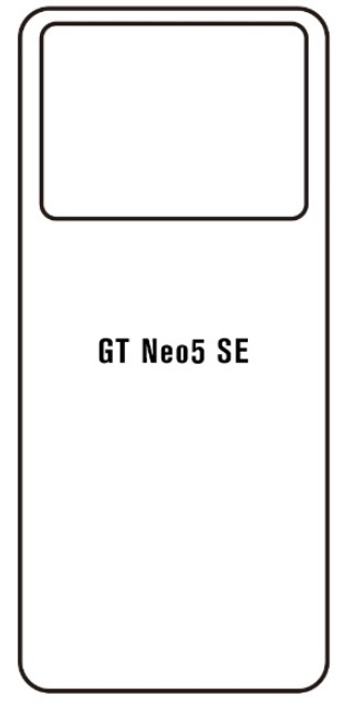Hydrogel - matná zadní ochranná fólie - Realme GT Neo 5 SE