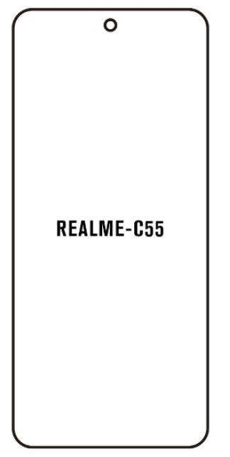 Hydrogel - Privacy Anti-Spy ochranná fólie - Realme C55