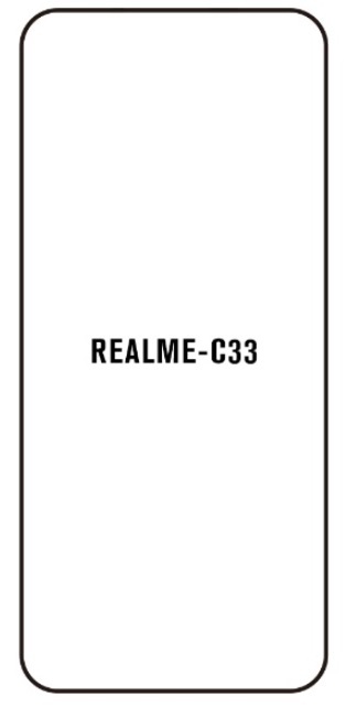 Hydrogel - ochranná fólie - Realme C33 2023