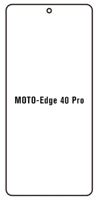 Hydrogel - matná ochranná fólie - Motorola Edge 40 Pro