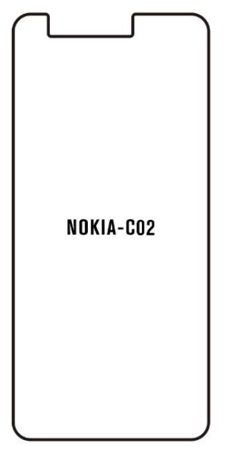 Hydrogel - ochranná fólie - Nokia C02 (case friendly)