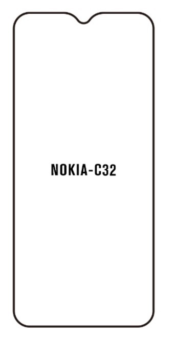 Hydrogel - ochranná fólie - Nokia C32 (case friendly)