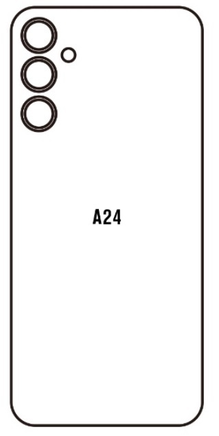 Hydrogel - zadní ochranná fólie - Samsung Galaxy A24 4G