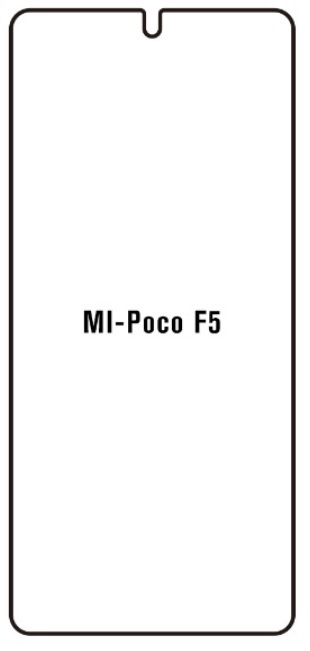 Hydrogel - ochranná fólie - Xiaomi Poco F5 (case friendly)