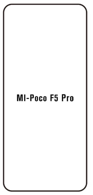 Hydrogel - matná ochranná fólie - Xiaomi Poco F5 Pro