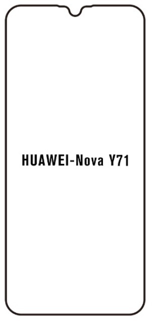 Hydrogel - ochranná fólie - Huawei Nova Y71 (case friendly)