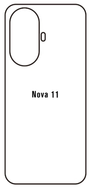 Hydrogel - matná zadní ochranná fólie - Huawei Nova 11