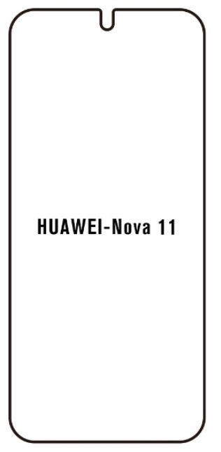 Hydrogel - ochranná fólie - Huawei Nova 11 (case friendly)