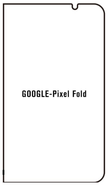 Hydrogel - ochranná fólie - Google Pixel Fold (vnitřní pravá)